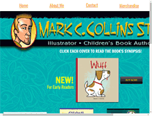 Tablet Screenshot of markcollinsillustration.com